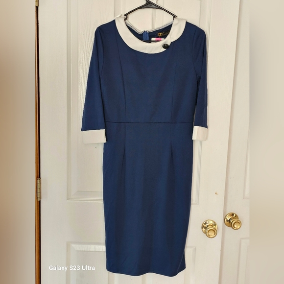 Uniform looking type of a pencil dress. - Picture 1 of 3